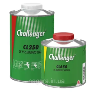 Лак акриловий Challenger HS CL250 1 л + затверджувач CL650 0,5 л